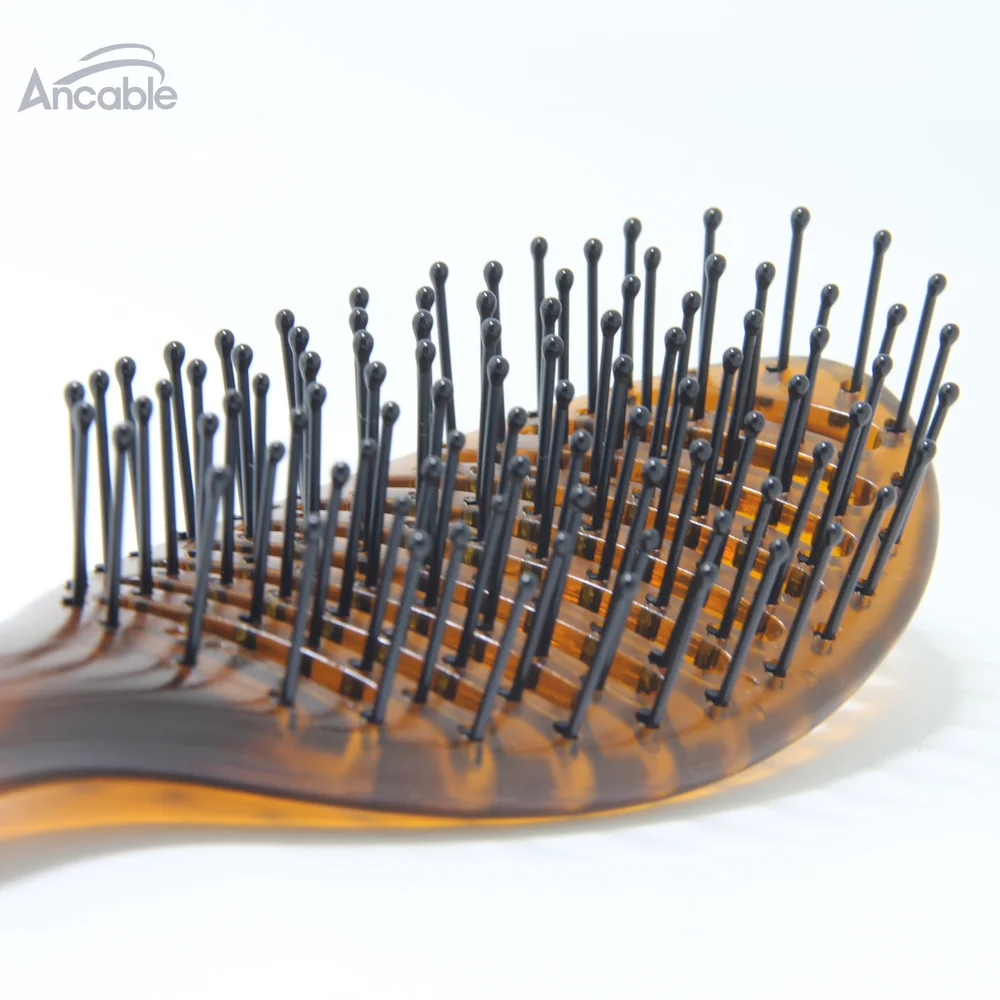 Beli Vented Basah Sikat Rambut untuk Pria Wanita Pukulan Kecepatan Pengeringan Sikat setelah mandi Shampoo untuk tipis tebal pendek panjang keriting lurus rambut