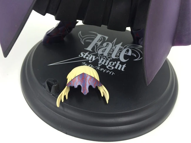 Японская аниме фигурка 20 см ПВХ саблей из Fate stay night black dress ver Коллекционная модель