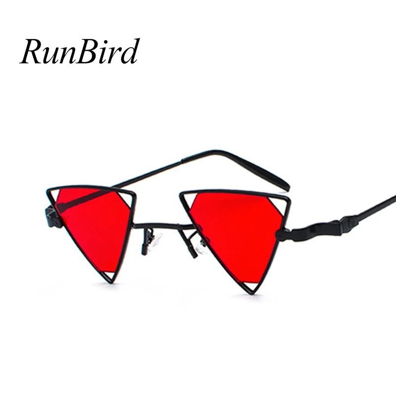 RunBird винтажные стимпанковские солнцезащитные очки в металлической оправе для