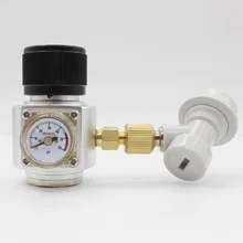 Идеальный CO2 регулятор с газовый Разъем Новое пиво углекислого газа редуктор для шаровая муфта блокировки бытовой Барные аксессуары