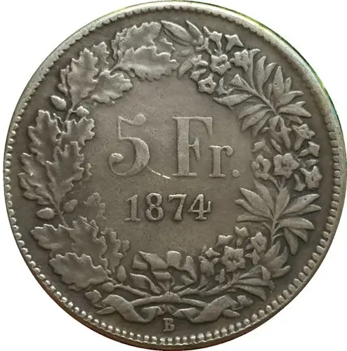 

1874 Swiss coins copy