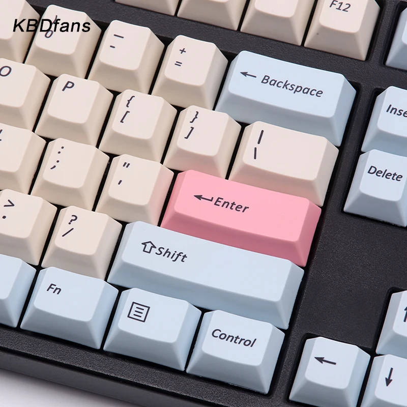Вишневый профиль keycap краситель субкровать для diy клавиатуры pbt