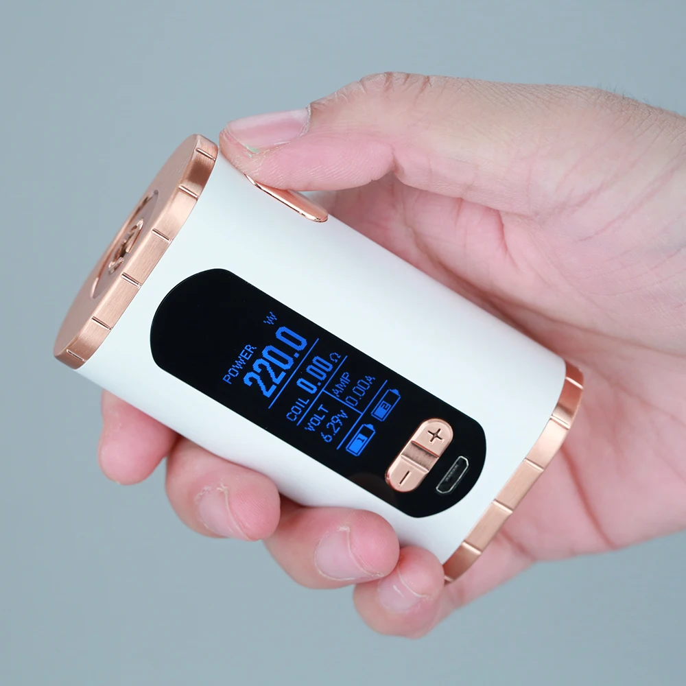 Günstige Heißer Original Eleaf Invoke 220W TC Box MOD Vs Eleaf Invoke Kit Max 220W Keine 18650 Batterie Box mod Vape Verdampfer Vs Drag 2 Shogun