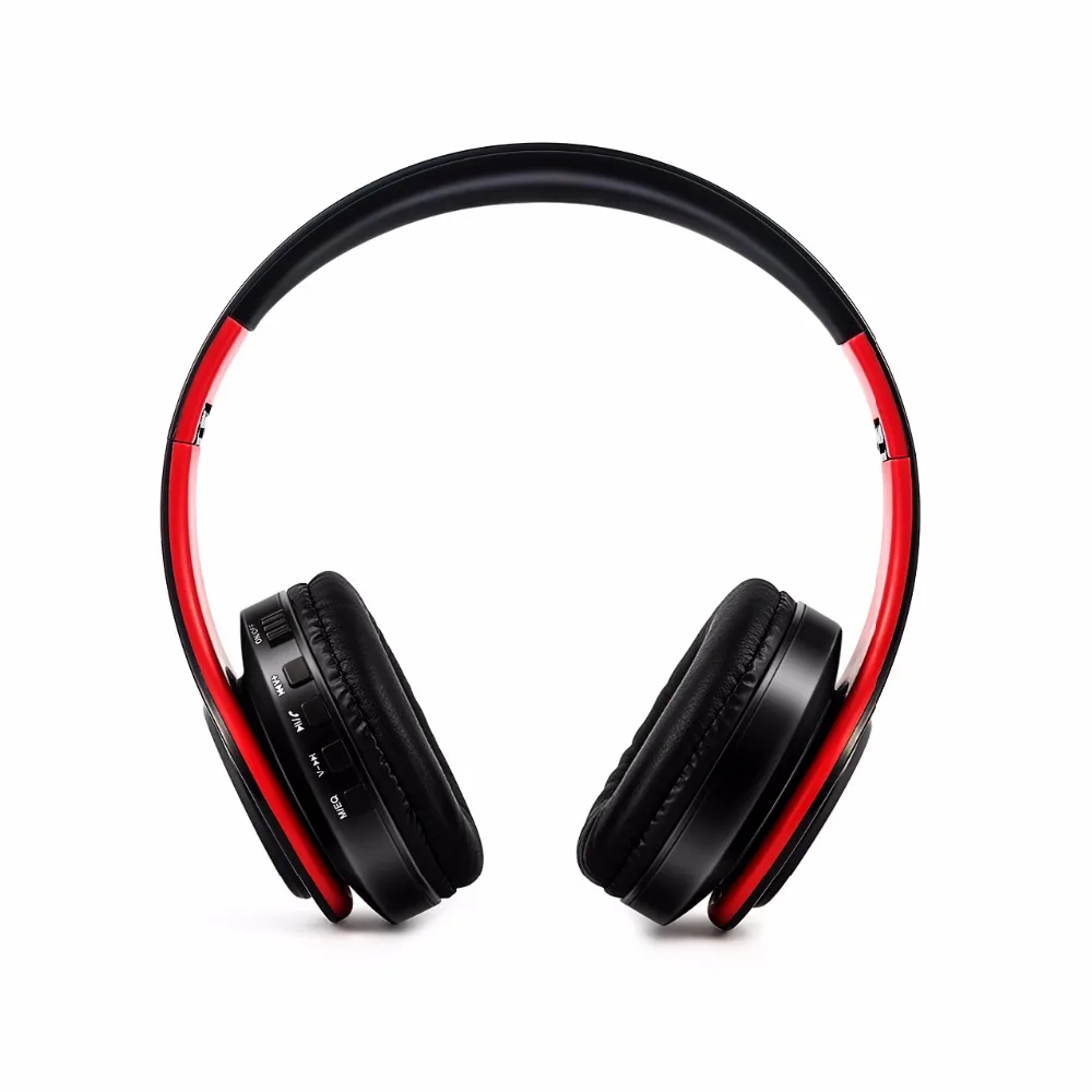TOPROAD Беспроводной наушники стерео Bluetooth гарнитура складные с микрофоном FM TF для
