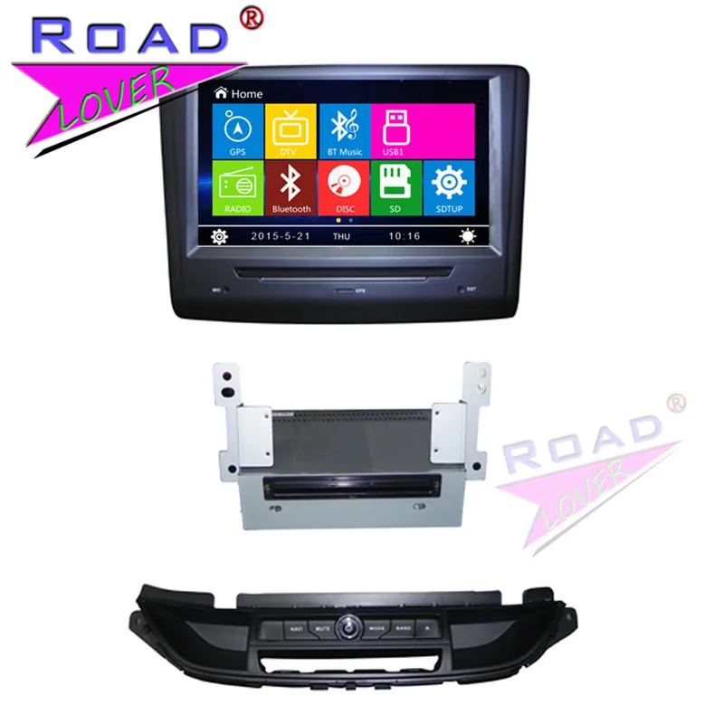 TOPNAVI Wince 6 0 8inch 2Din Car Multimedia DVD Auto Player For Buick Excelle XT 2015
