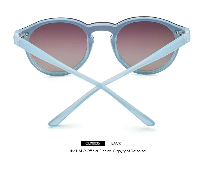 Óculos de sol feminino com lente espelhada