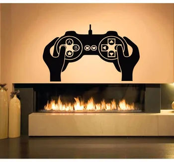 

YOYOYU Good quality new Art Design Wall Vinyl Sticker Decals Computer Games Video Games Tetris X Box Controller PlayStation J918