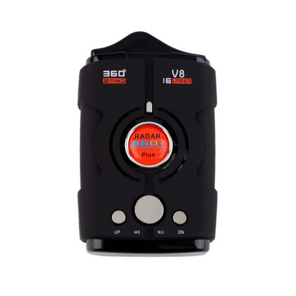 360 Gradi V8 Auto Rilevatore Radar 16 Band Russia/Inglese Versione Display Anti Radar Detector XK NK Ku Ka Laser