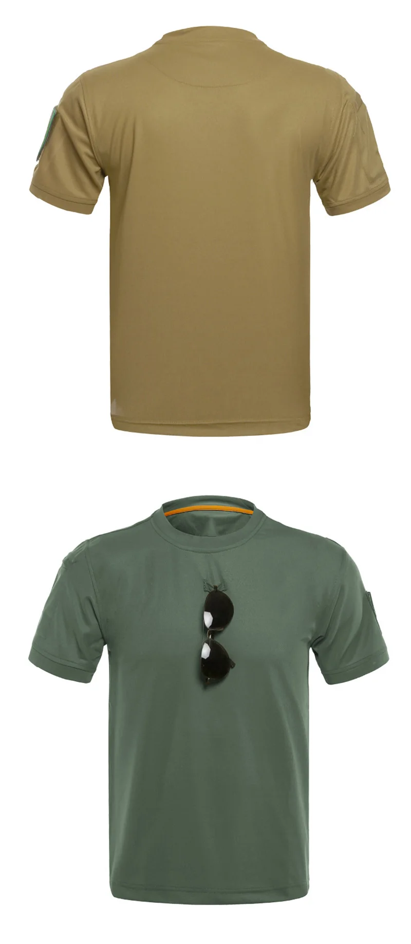 Новая быстросохнущая тактическая Боевая футболка с круглым вырезом, мужская уличная спортивная Военная армейская альпинистская походная футболка с коротким рукавом, топ для кемпинга