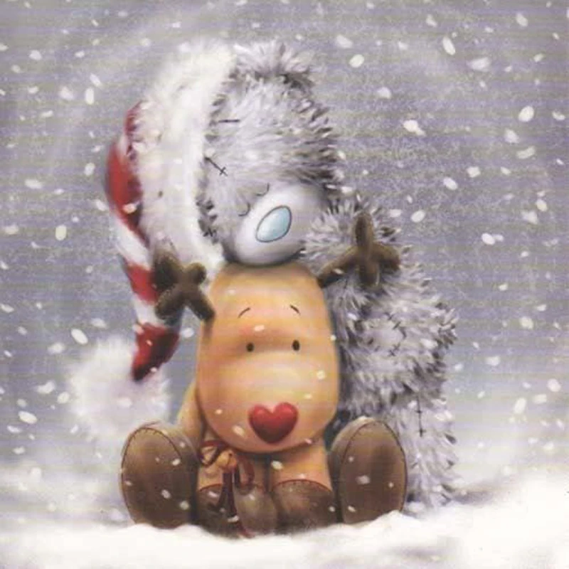 christmas tatty teddy