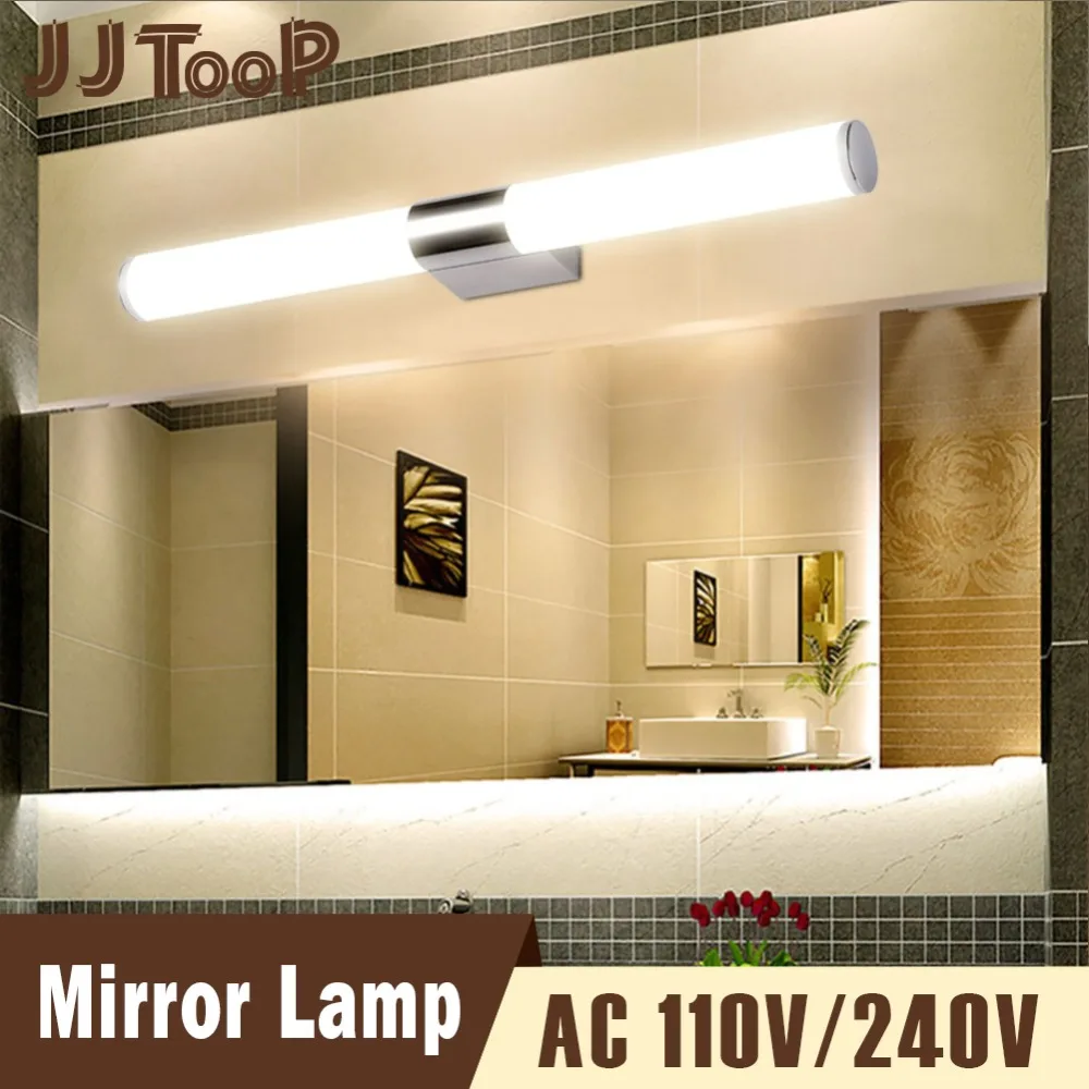 Bath Mirror Lamp Light Waterproof Wall Mounted Adjustable 8W Modern