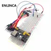 Original 3.3V/5V MB102 Breadboard power module+MB-102 830 points Solderless Prototype Bread board kit +65 Flexible jumper wires ► Photo 2/6