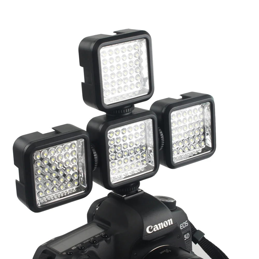 

Photography light camera light for gropro camera DV single-lens LED fill light for Canon outside shooting news light