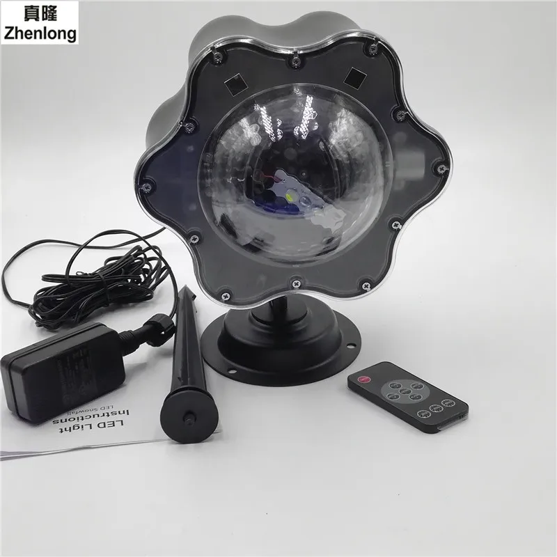

Outdoor Waterproof White Snowflake LED Outdoor Waterproof Lawn Led Laser Projector Lamp with Remote Control LED