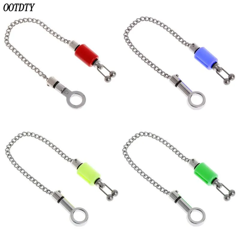 

OOTDTY Fishing Swinger Stainless Steel Sling Chain Bite Indicator Carp Alarm Hanging Sensor Tackle Outdoor Accessories