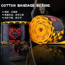 2 шт. 5 м/3 м бинты для рук для бокса повязки пробивая эластичные бинты для запястья Муай Тай ММА Бокс Тренировка таэквондо перчатки wrist Protect кулак удар