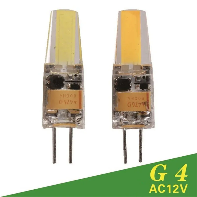1 шт. суперъярсветодиодный Светодиодная лампа G4 DC AC 12 в 6 Вт 9 Вт|led g4|9w cobled lamp |