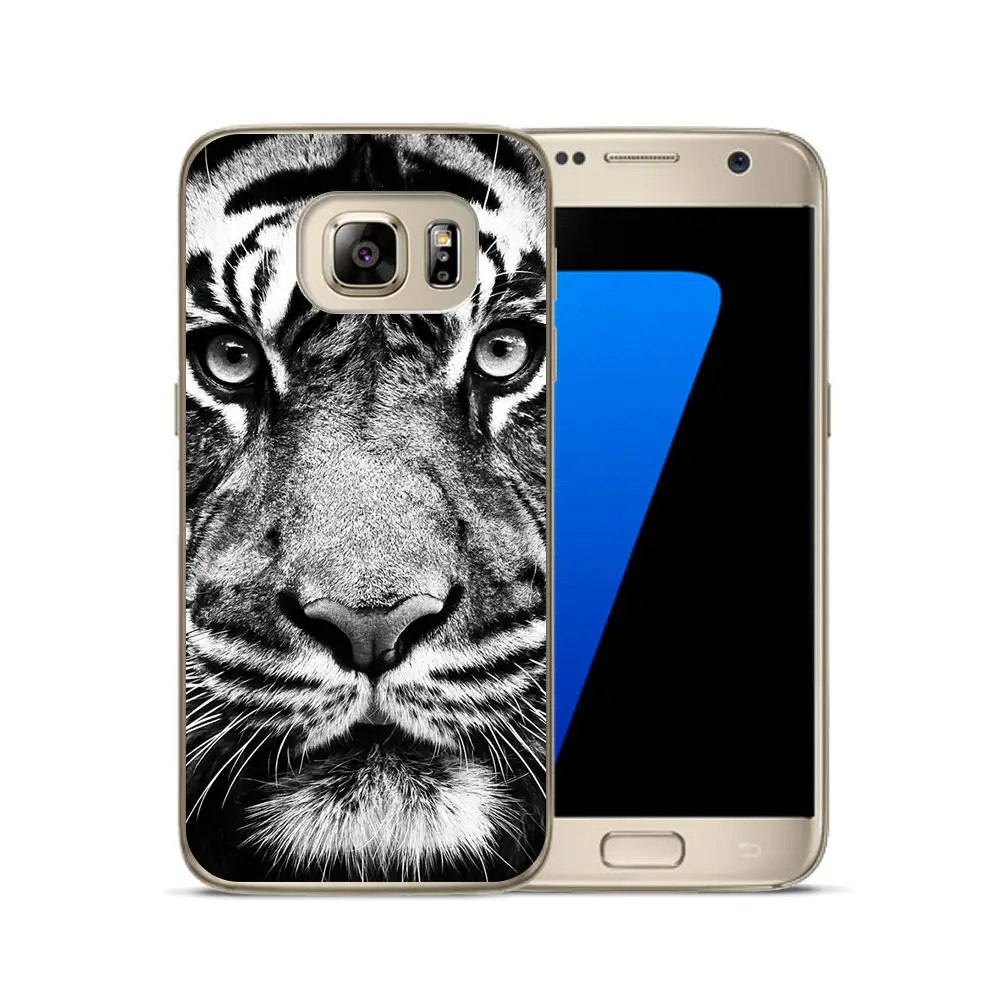 Smart Back Protective Phone Cover Case FOR Samsung S5 Soft TP Case FOR Samsung S8 Clear painted Case FOR Galax S6 S7 S8 Plus S9 (14)