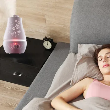 

Portable GYJ-113 Ultrasonic Air Humidifier Butterfly Carve Essential Oil Aroma Diffuser Mist Maker Diffuser for Office SPA