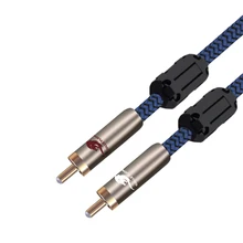 RCA Male to Male Digital Audio Coaxial Cable For Subwoofer Amplifier TV Video Receiver Signal Transfer