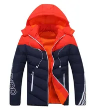 HOT SALE 2016 autumn and winter warm thick cotton jacket fashion trend Male Down jacket men
