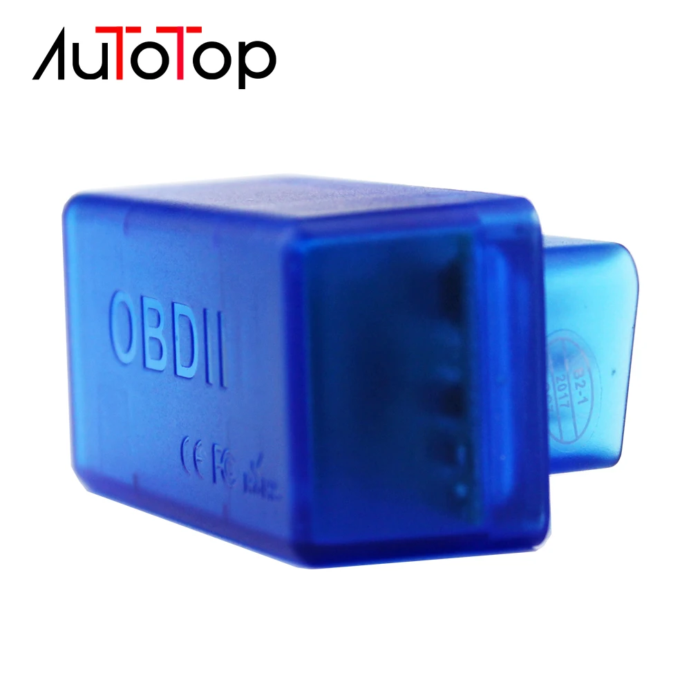 

AUTOTOP OBD2 Bluetooth Adapter ELM 327 V2.1 Android Torque OBDII Bluetooth Car Diagnostic-tool For Car Multimedia Player