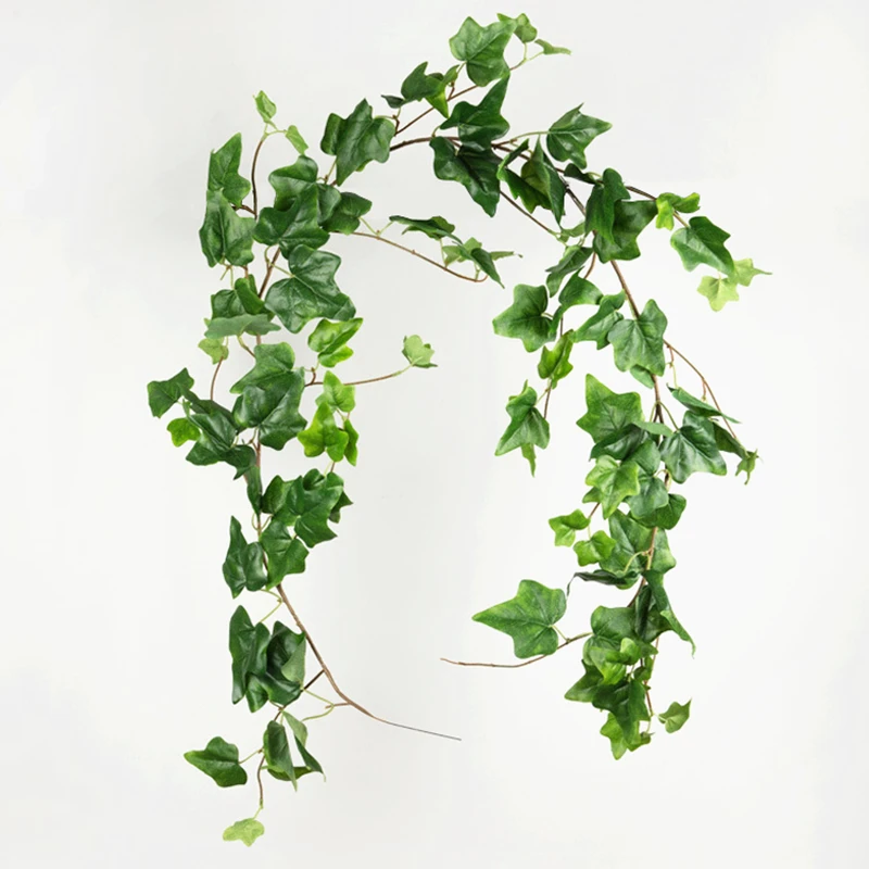 JAROWN Artificial Willow Leaf Plant Vine Wedding Ceiling Winding Layout Rattan Hotel Window Decorations Home Decor Fake Flowers (7)
