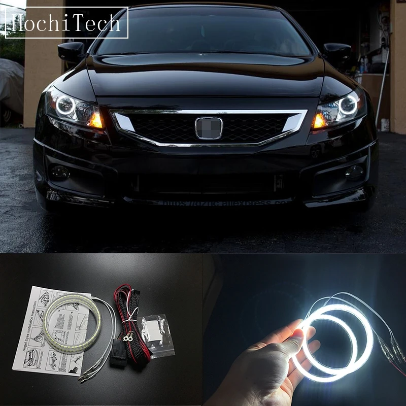 HochiTech ультра яркие SMD белые светодиодные глаза ангела 2008 лм комплект кольцевых