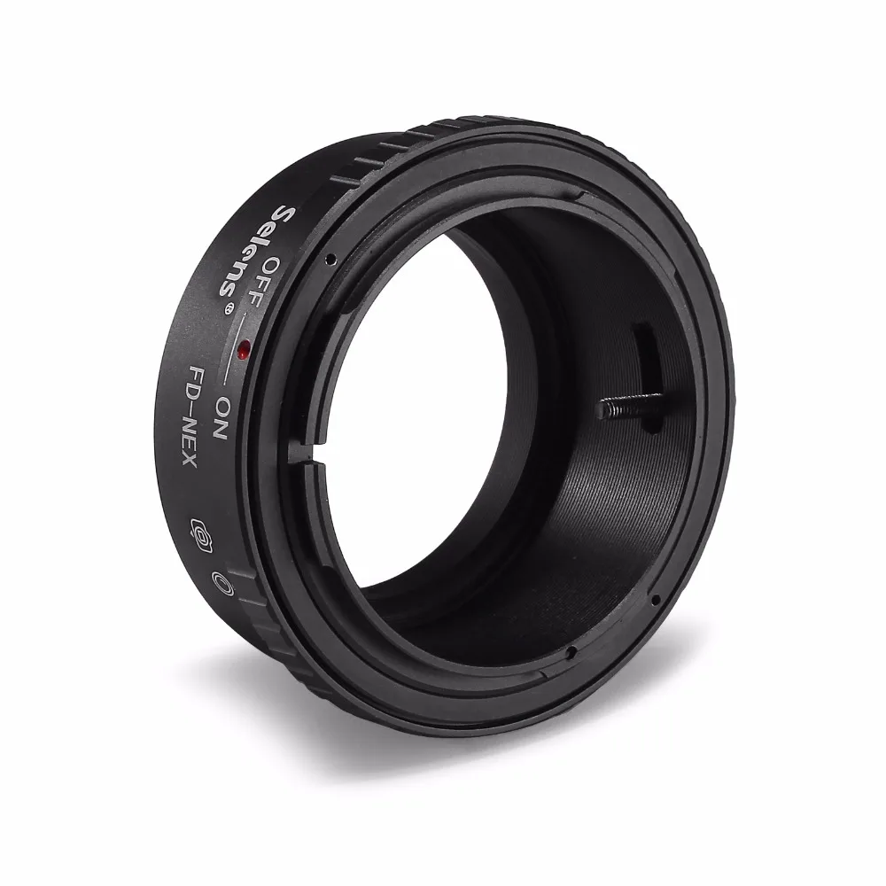 FD-NEX кольцо адаптера для крепления объектива для Canon FD FL объектив sony Alpha NEX E-Mount DSLR камер Камера тела NEX-7 NEX-6 NEX-5N NEX-5 адаптер
