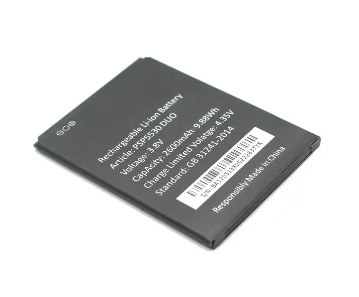Ciszean 1 шт. Сменный аккумулятор для Prestigio PSP 5530 DUO 2600 мАч В постоянного тока Мобильный