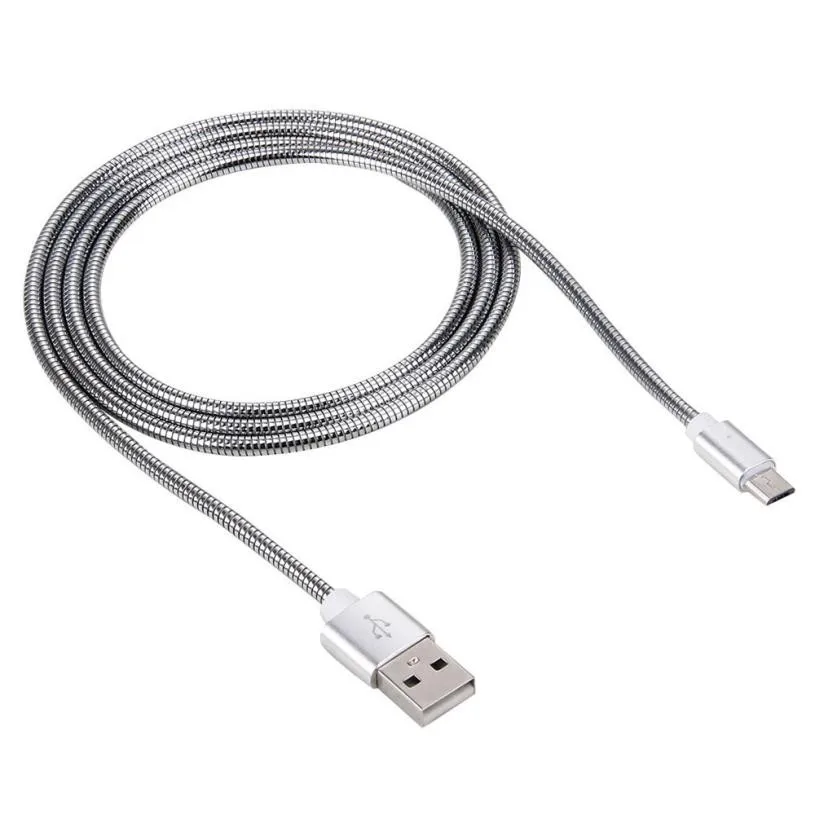Micro USB Cable Ultra Fast Charging Zinc Alloy Ultra Durable Metal Data