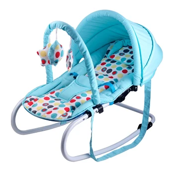 

Protable Newborn Baby Comfort Rocking Chair Easy Folding Swing Cradle Bed Multi-range Adjustment 0-18 Months