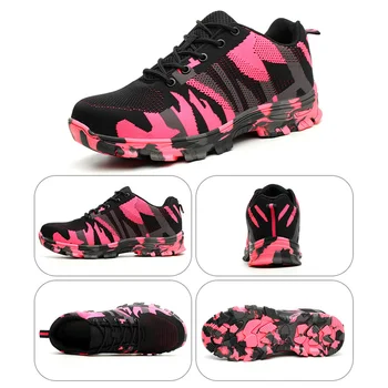 

Women Athletic Running Shoes Outdoor Hiking Breathable Knit Sports Shoes Casual Walking Sneaker EDF88