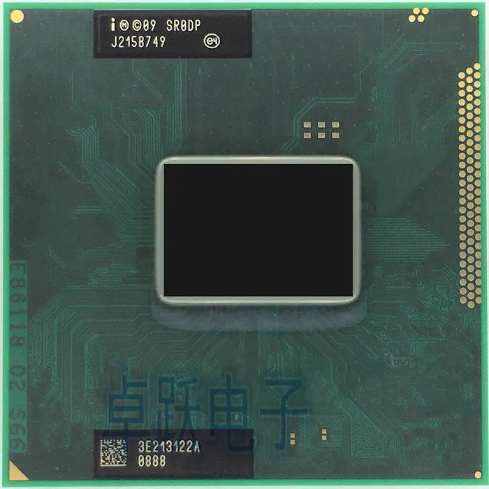 Оригинальный процессор Intel Core I3 2370M для ноутбука Φ 3M 2 40 ГГц SR0DP с поддержкой HM65