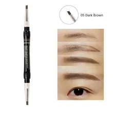 6 Цвет карандаш для бровей Красота инструменты Макияж Косметика Для женщин девочек Водонепроницаемый вилка Совет бровей Тату Pen Brow Pencil