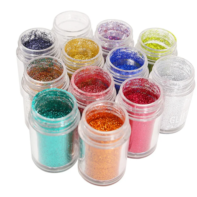 12pcs/set Glitter Eyeshadow Gel Shimmer Diamond Metallic Power 3D Eyes Makeup Cosmetic Pigment Kit Smoky Eye Shadow Make up Tool 12pcs/set Glitter Eyeshadow Gel Shimmer Diamond Metallic Power 3D Eyes Makeup Cosmetic Pigment Kit Smoky Eye Shadow Make up Tool