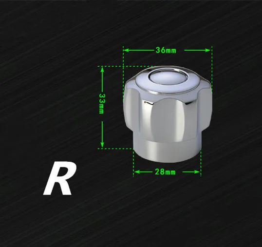 Уплотненный кран из нержавеющей стали ручной переключатель душевой водяной клапан для крана запчасти аксессуары - Цвет: R