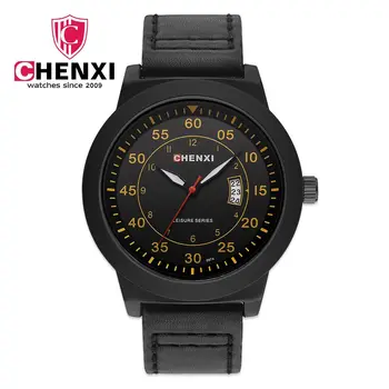 

2018 Fashion Men Watches CHENXI Top Brand Luxury Mens Military Sports Chrongraph Clock Wristwatch Quartz Watch Relogio Masculino