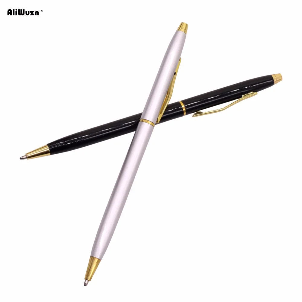 1 шт Роскошная металлическая шариковая ручка золотые аксессуары 0,7 мм Ручка канцелярия для учеников ручка студенческая школа подарочные ручки для акции