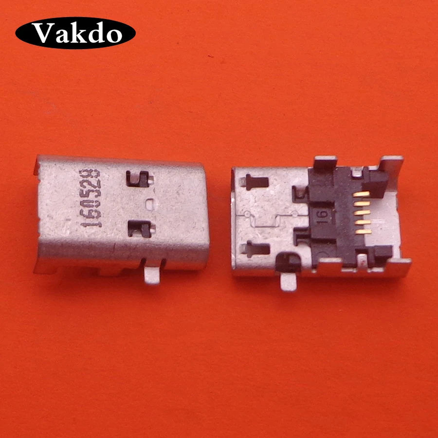 2 шт. Новый мини Micro USB зарядное гнездо порт разъем штекер питания док-станции для