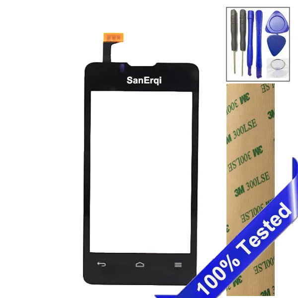 

SanErqi For Huawei Ascend Y300 U8833 T8833 Y300-0100 Touch Screen Touch Digitizer Panel Lens Sensor Screen