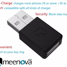 Умный и безопасный usb-адаптер для быстрой зарядки для смартфонов и планшетов iPhone: 2 раза быстрая зарядка, только блок данных и зарядка