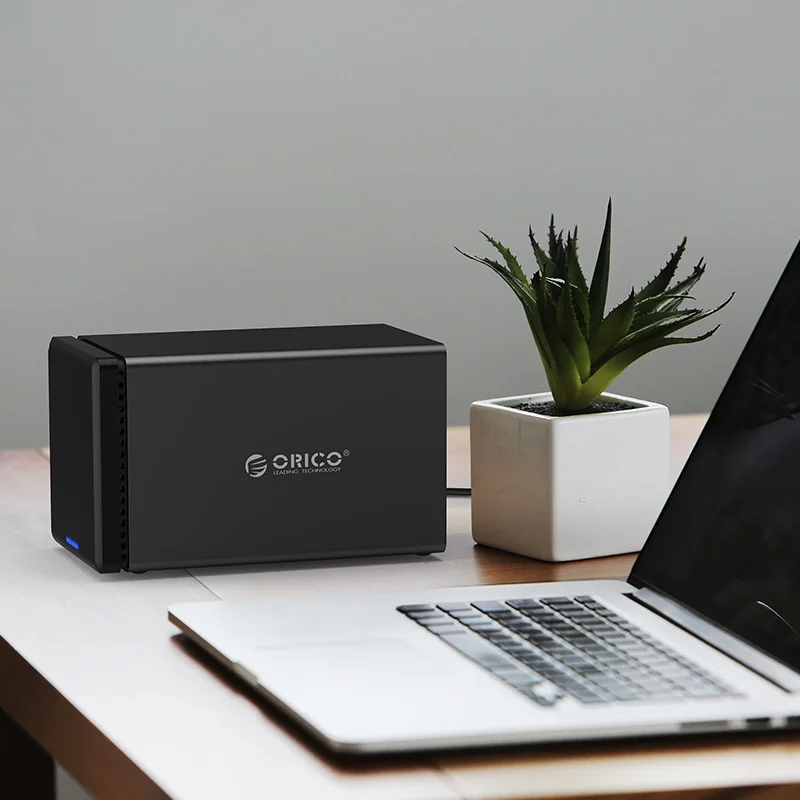 Док станция ORICO NS400U3 4 Bay USB3.0 для жесткого диска поддержка хранения 40 ТБ 5 Гбит/с UASP с