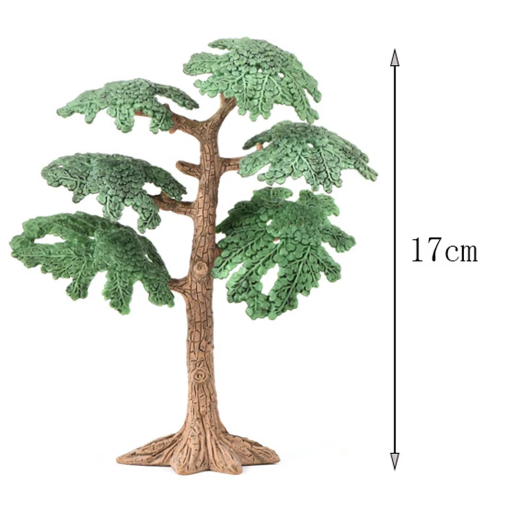 Miniature Fairy Garden Pine Trees Mini Plants Dollhouse Decor Accessories Gardening Ornament WJ3541