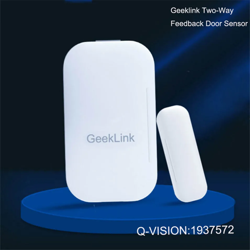Geeklink Двусторонней Обратной Связи Датчик Двери Контакт Беспроводной Дверной Окна Магнит Вступление Датчика Детектора Для Умный Дом Охранной сигнализации