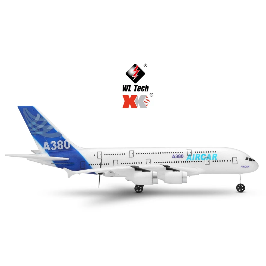 Wltoys XK A120 Airbus A380 модель дистанционное управление самолетом 2,4 г 3CH EPP RC самолет с фиксированным крылом RTF RC Wingspan игрушка Эван