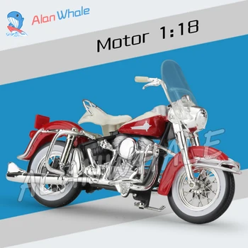 

1:18 Scale New Alloy 1962 FLH DUO GLIDE Metal Diecast Model Motorcycle Motorbike Racing Cars Toys Boys Vehicle Collection