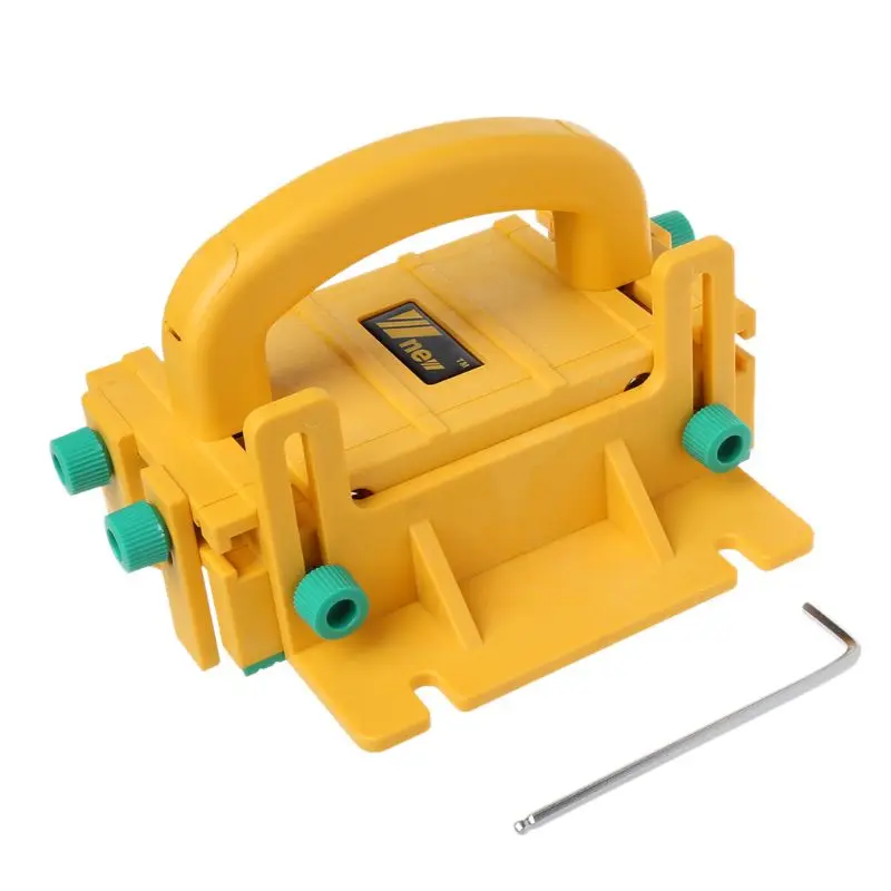 

22cmx14cmx12c Adjustable 3D Safety Push Ruler Block Table Saw Wood Cutting Aid Hand Protection