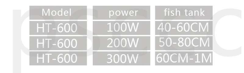 220-240v 100/200/300 Вт внешний тип внутреннего водонагреватель внешний фильтра серии баррель нагревательный стержень регулятор температуры