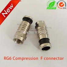 RG6 Coax compression cable f connector RG6 waterproof f-type plug RF coaxial connector RG59 RG6 RG11 f adapter Coax compression цена RG6 Coax compression cable f connector RG6 waterproof f-type plug RF coaxial connector RG59 RG6 RG11 f adapter Coax compression цены онлайн